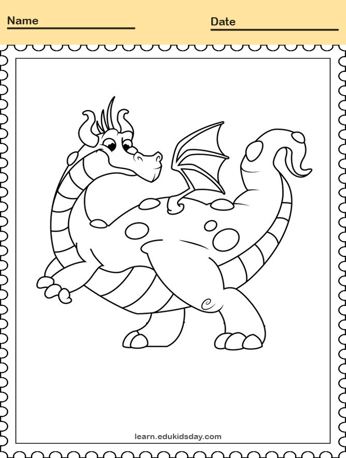 Coloring Dragon