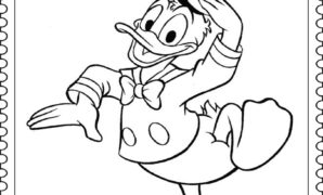 Donald Duck Coloring