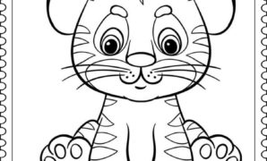 Printable Coloring Tiger