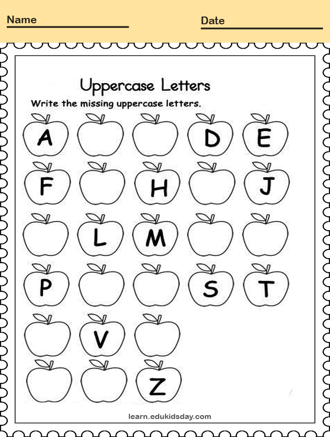 uppercase letters