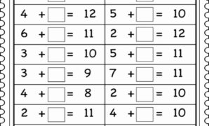 printable grade 1 math