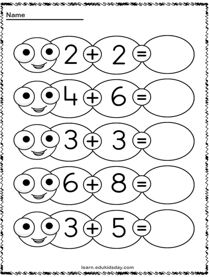 Math Addition Worksheets